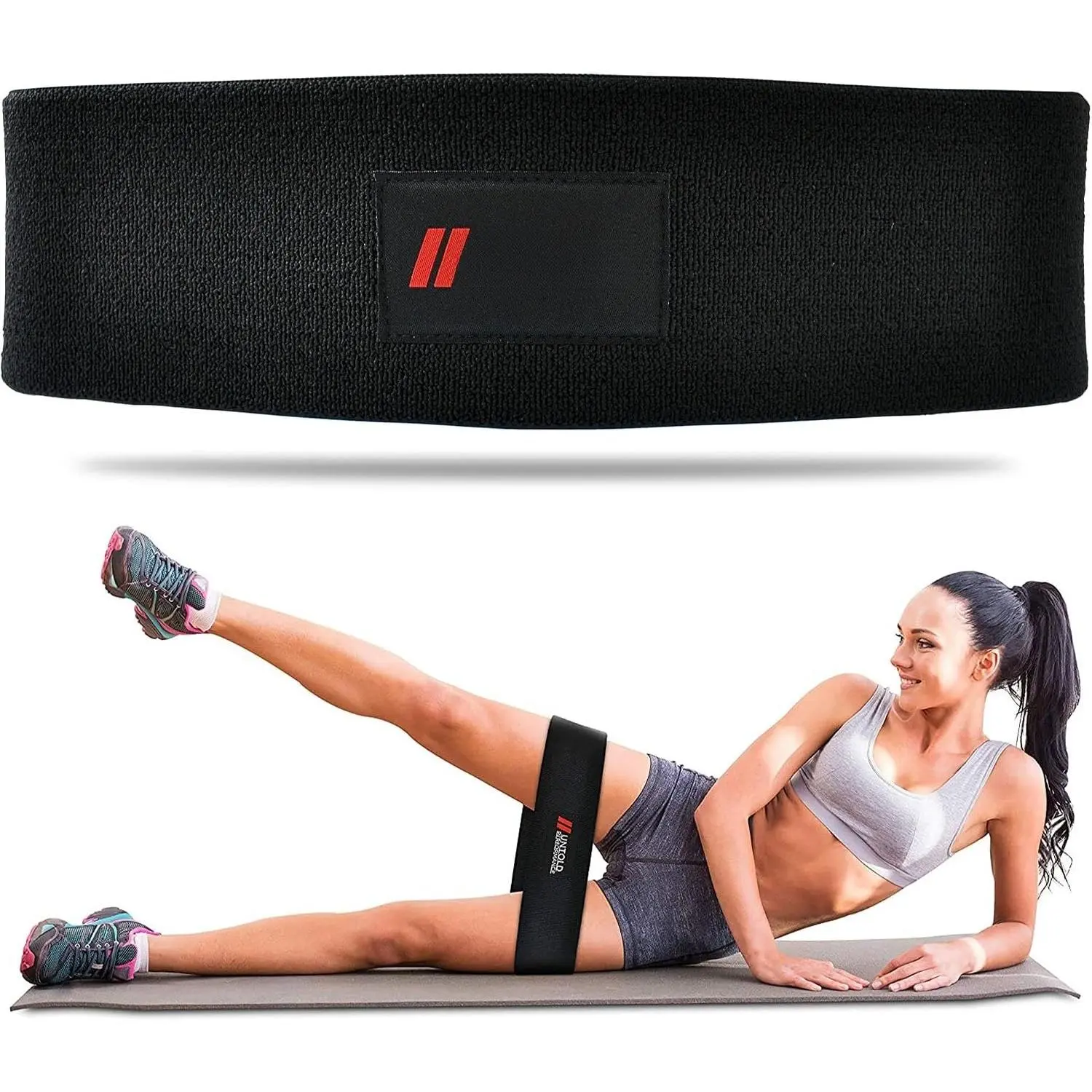 Heavy Resistance Bands -  Bands for Working Out,  Exercise Bands Resistance, Durable Resistance Bands for Strength, Flexibility & Glute Workouts