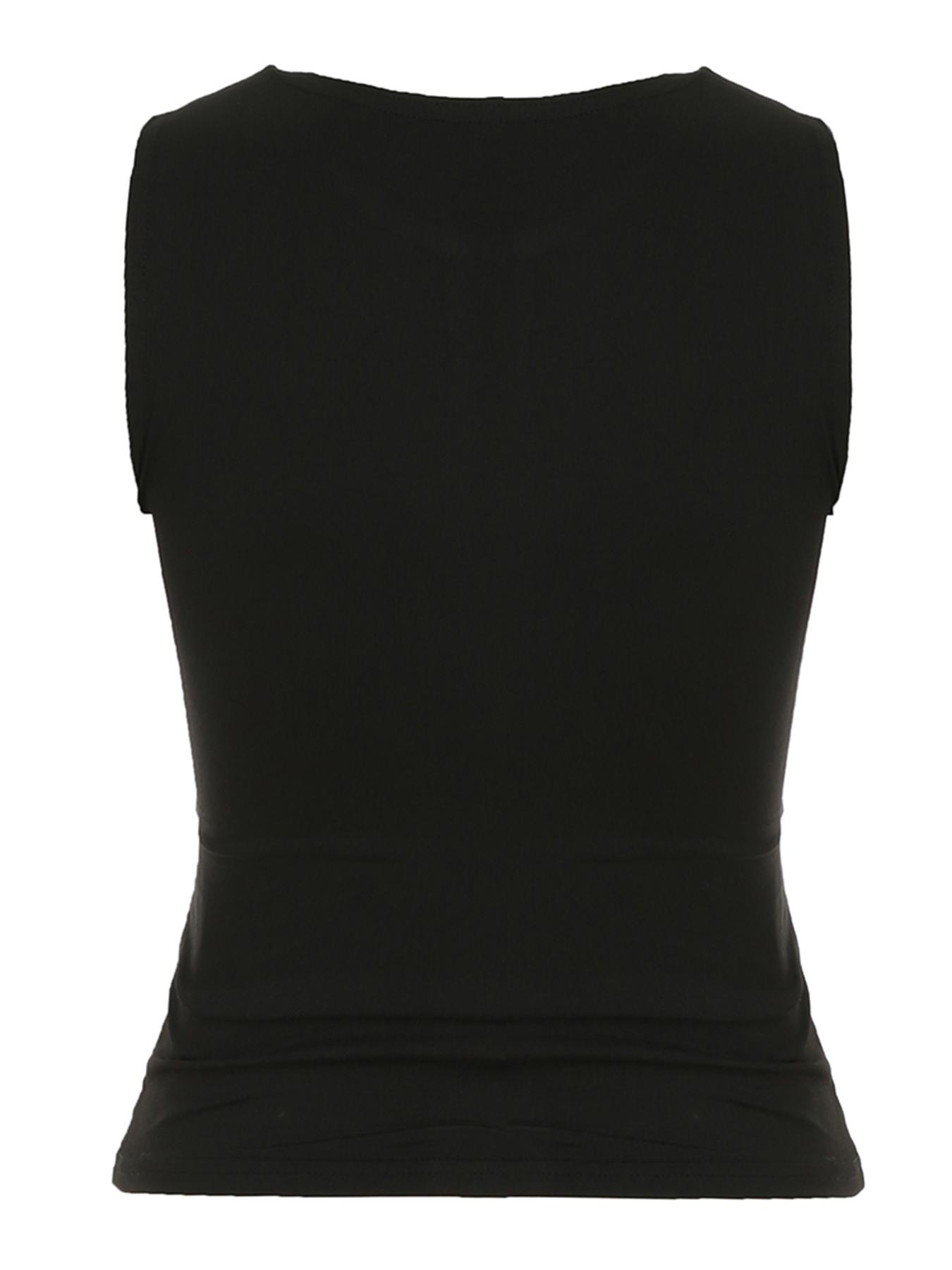 Women's Plain Button Closure Tank Top, Casual Sleeveless Top for Summer, Fashion Women's Top for Lady Daily Wear, Casual Cami Top