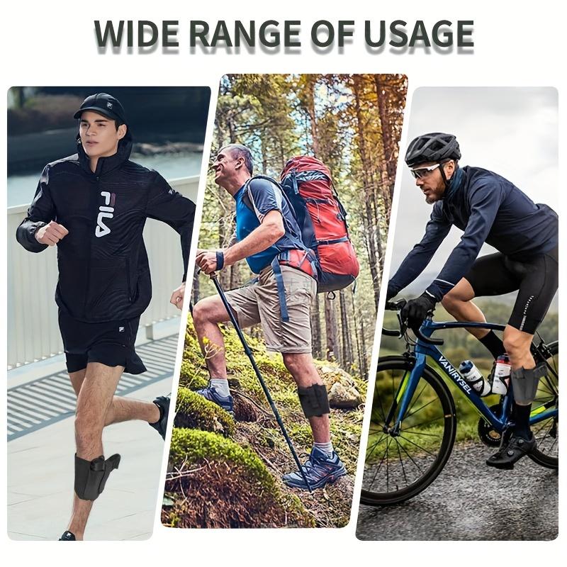 Concealed Carry Ankle Holster - Deep Concealment Leg Holster for Men and Women with Magazine Pocket, Right and Left Hand Draw, Elastic and Breathable Design for Comfortable Wear