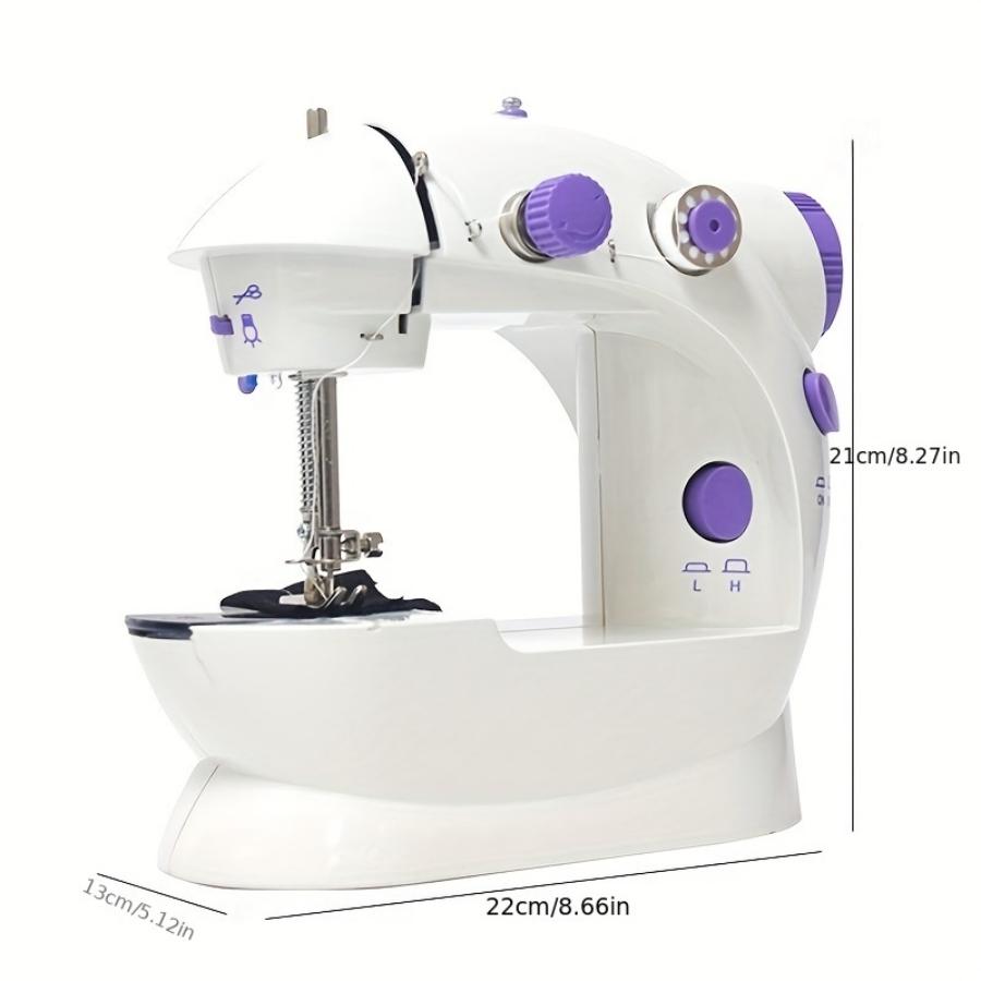 Dc Mini Sewing Machine, Compact Design for Easy Use, Perfect for DIY Projects and Quick Repairs, Portable Sewing Machine