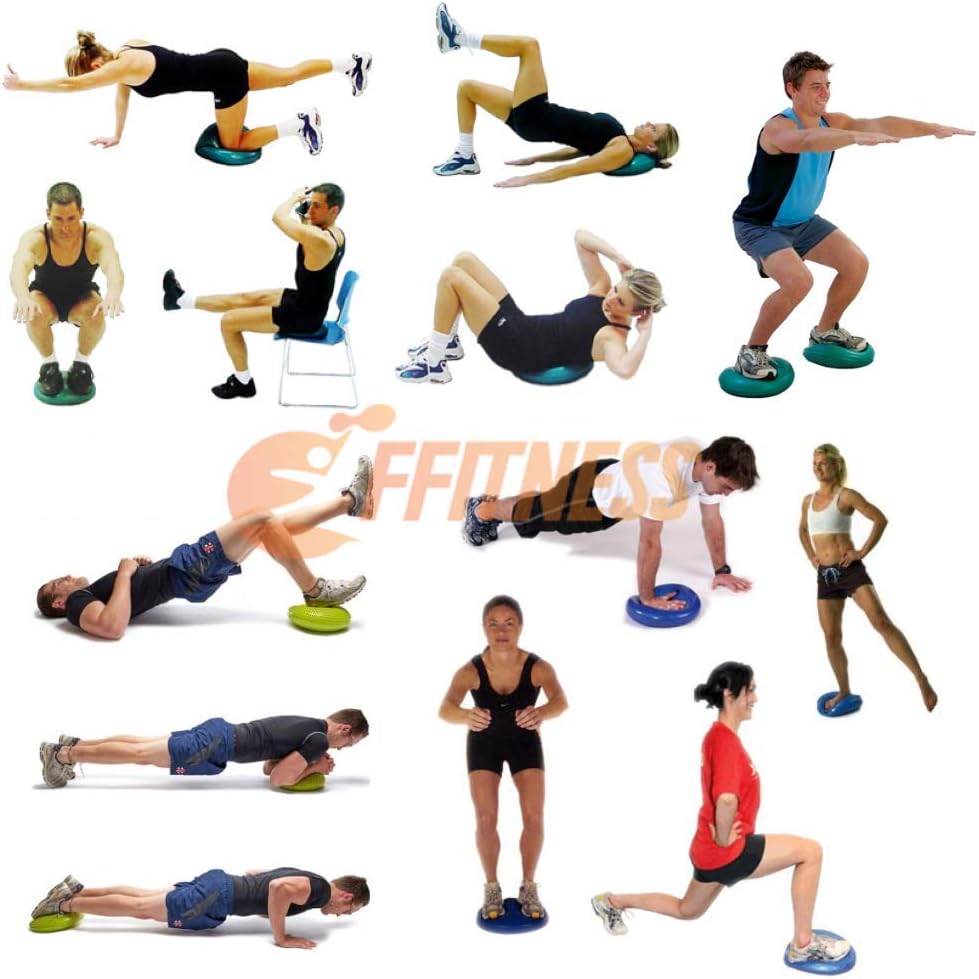 Yoga Products Balance Pad Self-Awareness Cushion |   Fitness accessories for home use for balance, stability, and self-awareness