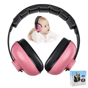 Baby Ear Protection Noise Cancelling Headphones  Kids Noise Reduction Hearing Protection Earmuffs  0-3 Years Babies, Toddlers, Infant (Redrose)