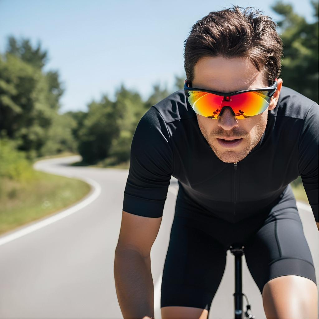 Unisex Polarized Sports Sunglasses with Advanced Side Shield, Elite Performance UV400 Protection, Lightweight Wrap Around Sun Glasses for Men Women Driving Cycling Fishing Running Travel