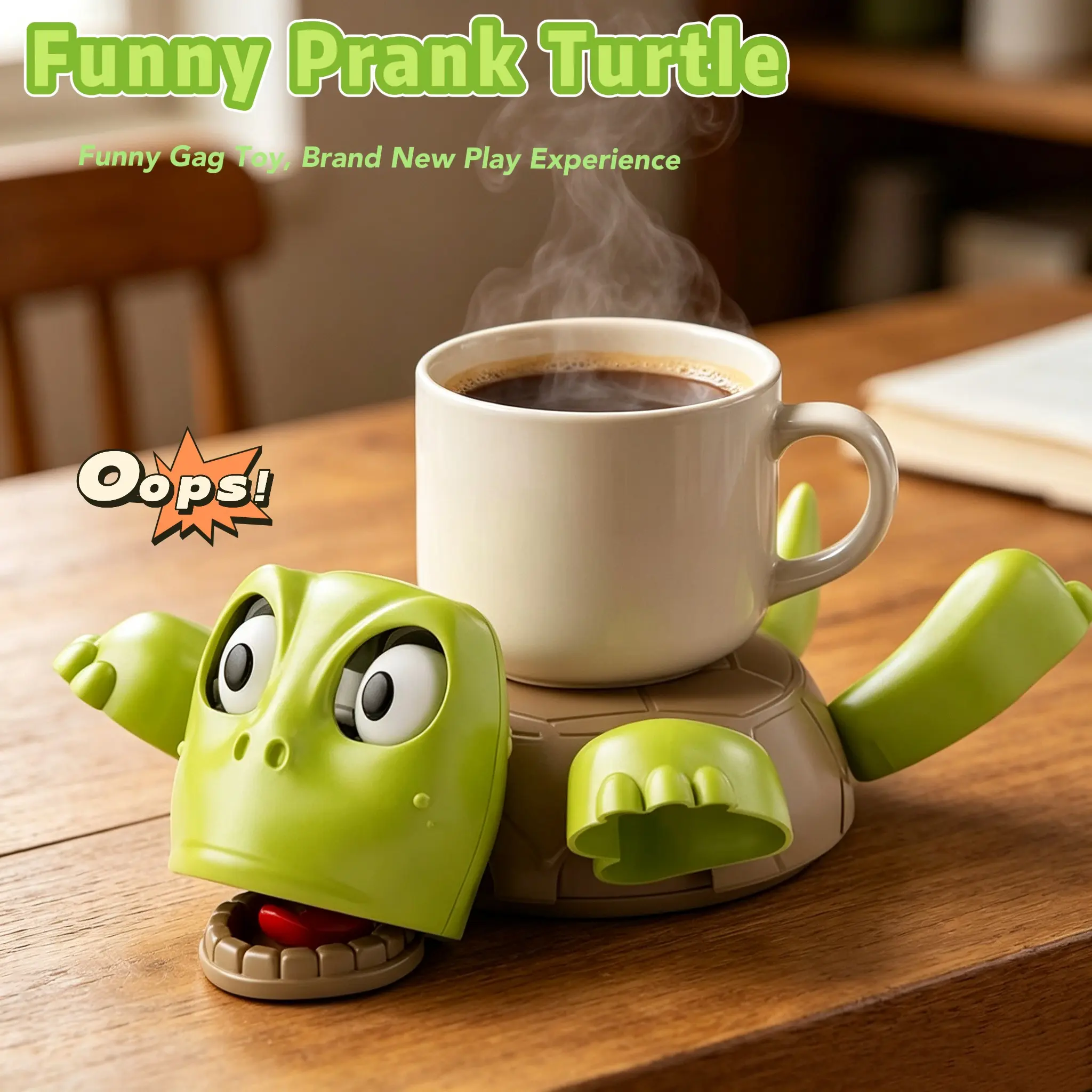 Cute Turtle Coaster Set, elastic four-legged design, non-slip cup holder base, home and office decorative supplies, turtle ornaments, kitchen coasters, decorative coasters, beverage coasters, Drink coasters