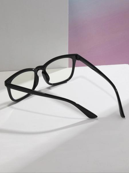 Women's Square Light Blocking Glasses, Quality Eyeglasses, Transparent Lens for Reading and Daily Use, Cute Eye Accessory for All Seasons
