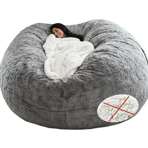Foldable Sofa Bed Cover for Bedroom, Bean Bag Sofa Cover Without Padding, Easy to Clean, Suitable for Large Sofa Beds, 1 Piece Set