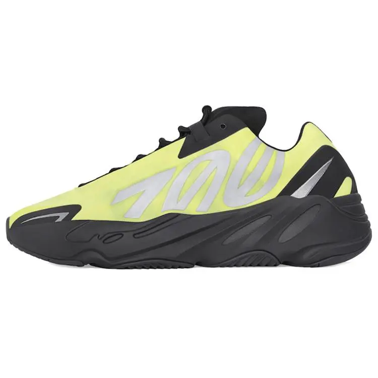 Adidas Originals Yeezy Boost 700 MNVN Phosphor Sneakers – Unisex, Breathable Mesh, Cushioned, Durable, Low-Top Dad Shoes Verifiable, with credentials and supporting global authentication