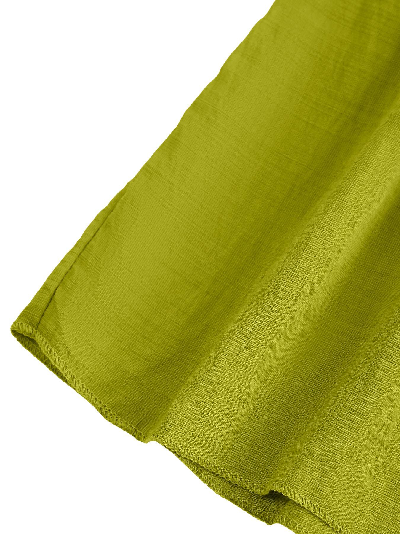 Aliling Elegant Women Dress Waist Shirred Knit Long Dresses V Neck Short Sleeve Slim Fitted Solid Female Bodycon Casual Daily Wear Clothing