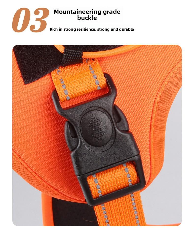 Tactical Dog Harness – Universal Harness, Walking Harness & Safety Harnesses for Small to Large Dogs, Durable Reflective, Easy to Control, No Pull Adjustable Pet Harness, Pet Supplies