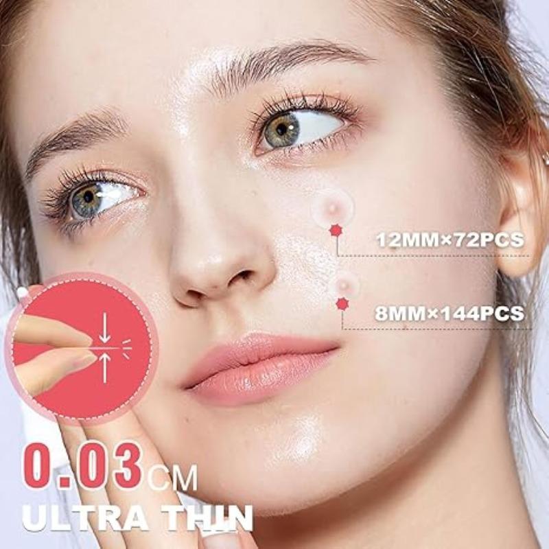 Gentle Skin Tag Patches, 720pcs/set Hydrocolloid Acne Care Patches, Moisturizing Facial Skin Care Stickers, Skin Care Products for Women, Pimple Patches, Christmas, Christmas Gift