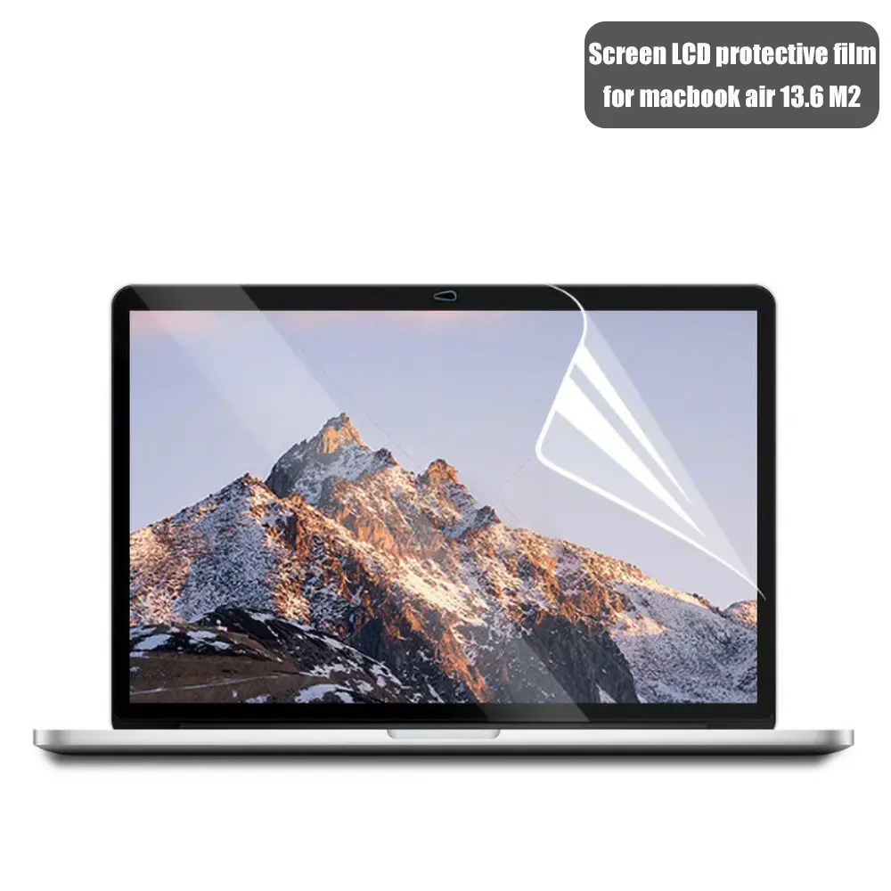 Laptop Screen Protector, Touchpad Trackpad Protector Compatible with Apple Macbook Air 13.6 A2681/a3113/a3240, Durable Soft Clear Matte Protective Film