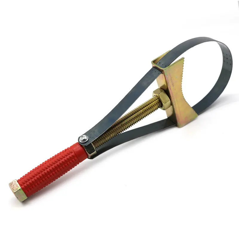 Adjustable Universal Strap Oil Filter Wrench with Anti-Slip Heavy-Duty Nut, 3-1/2 to 5-1/2 Inches, for Car Repair, Excavators, Bulldozers, Boats, Compatible with Multiple Models, Father’s Day Gift multi-functional tool