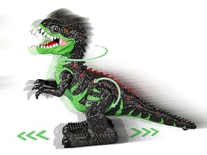 Remote Manage Tyrannosaurus Large Dinosaur Toy for Boys 3 4 5 6 7 8 Years, Lifelike Tyrannosaurus with Water Mist, Light, Roaring, Electrical Dinosaur Birthday Gifts for Kids Toddlers