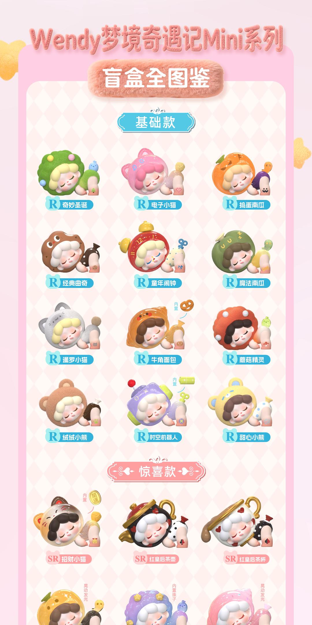 1479. Wendy Dream Adventure Series Mini Figures Blind Box