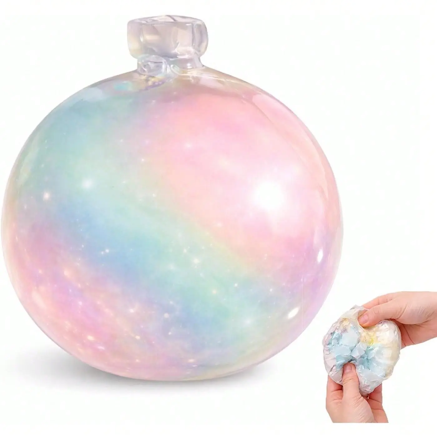 1pc Crispy Squishy Fidget Toy, Novelty Crunchy Wax Crispy Squeeze Stress Ball For Halloween, Slow Rebound Sensory Stress Relief Toy For Thanksgiving Party Favor Gift.