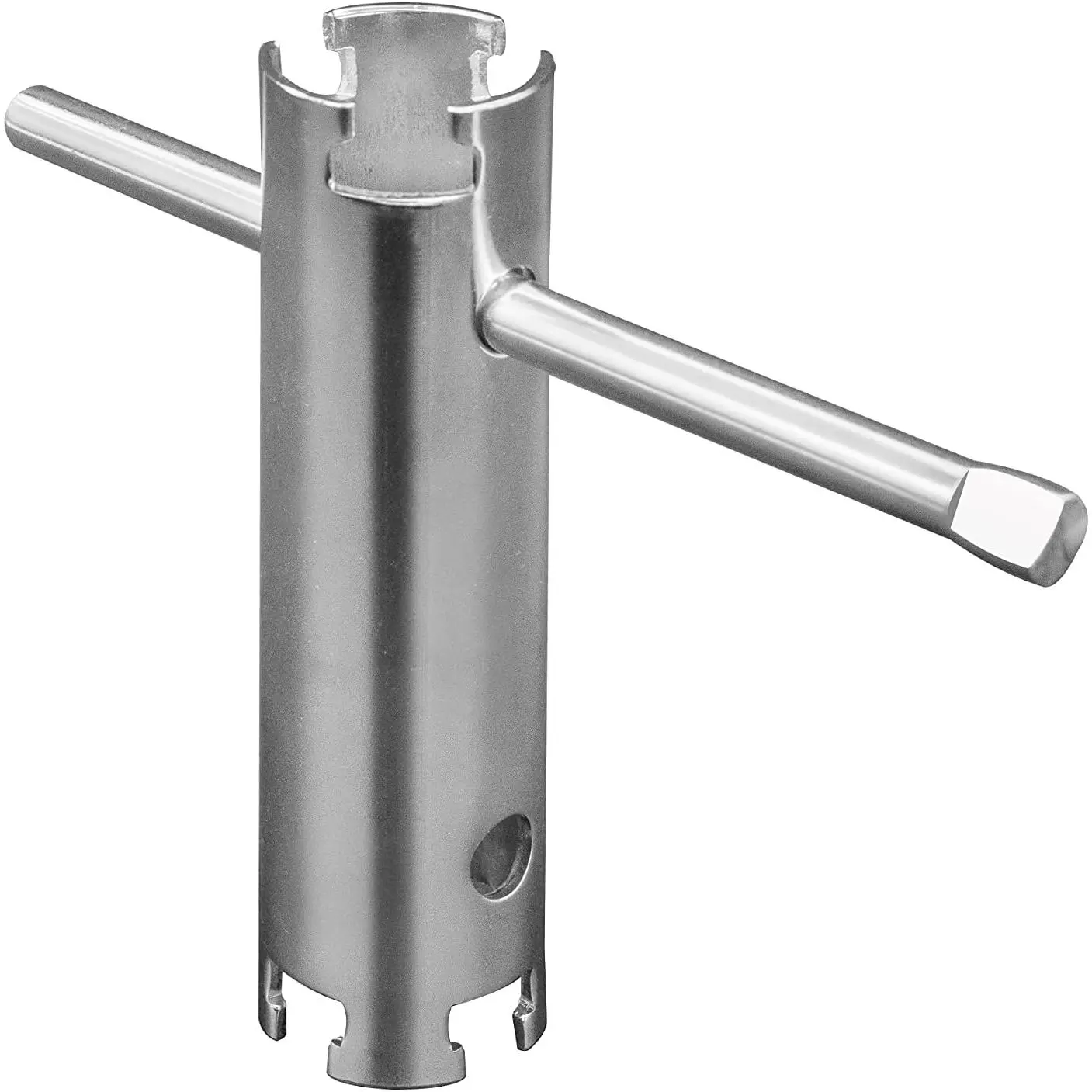 Basket Strainer Wrench Long  to Work  Deep Modern  Sink Double-ended 1/2" & 3/8" with Sliding Handle Kitchen Tool