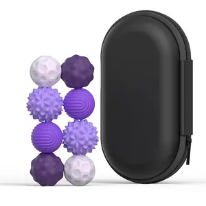 Magnetic EDC Shape Sorter Toy Set (4/8pcs) - Anti-Stress Sensory Fidget Magnet Balls for Kids with Autism/ADHD, Ideal for Birthday & National Children’s Day  Gifts