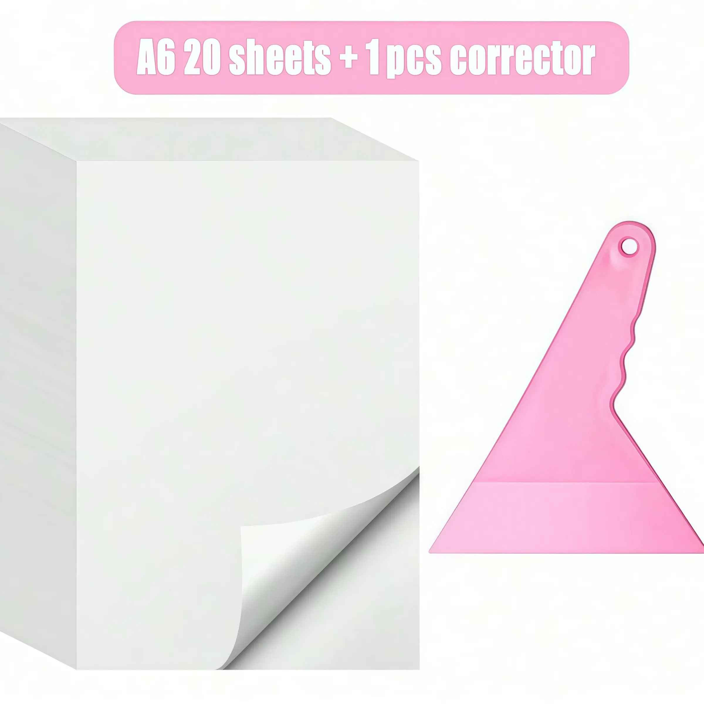 DIY Diamond Painting A6 Cover Paper, Corrector, Diamond Painting Tools, Essential Supplies for Crafting, Perfect for Beginners & Enthusiasts, Crafting Essentials, Ideal for Crafters
