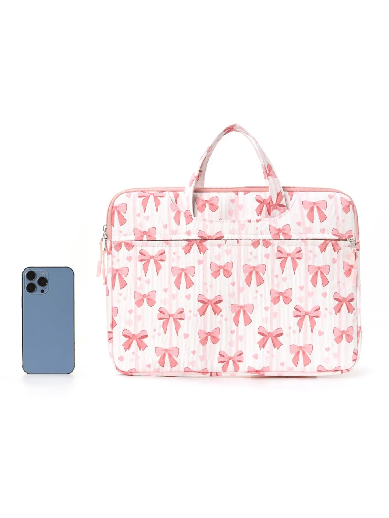 Portable Laptop Bag, Single Shoulder Print Inner Pouch, Large Capacity Handbag, Fashionable Computer Case, Convenient and Stylish