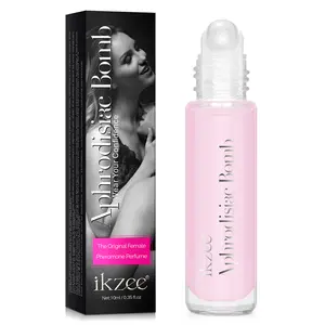 ikzee Women's Perfume Roll-On 10ml, Floral Scented Perfume: Features a roll-on applicator for precise application. Formulated with a light fragrance that is delicate and non-overpowering, it leaves a subtle, long-lasting scent close to the skin