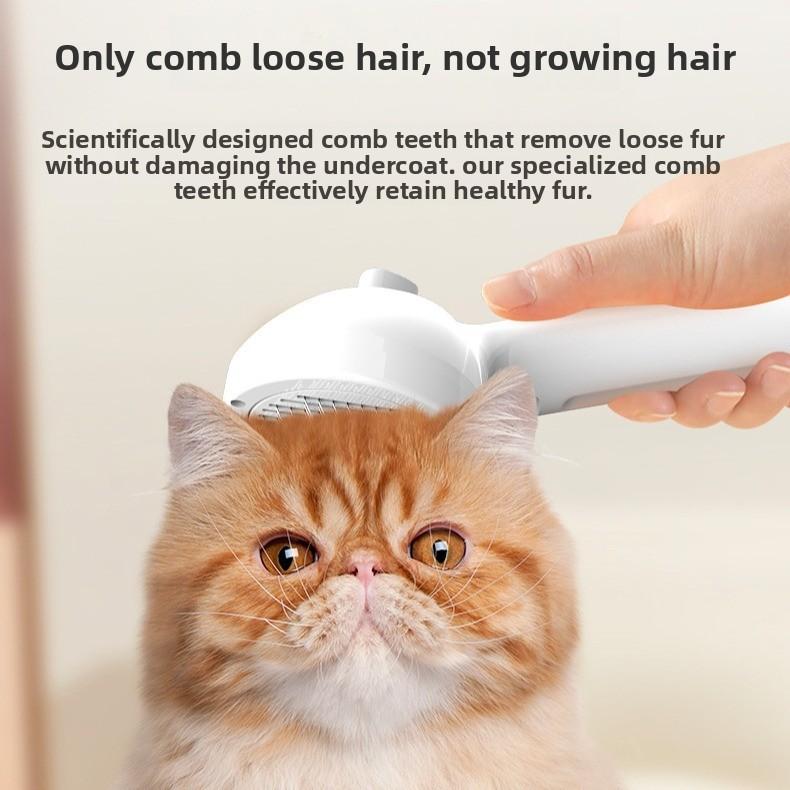 Steam pet comb, spray comb, cat grooming comb, needle comb, pet grooming tool, dog comb, pet supplies, cat comb
