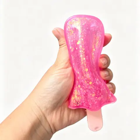 Colorful Ice Cream Stick Toy, Fun and Vibrant Toy for Kids, Perfect for Parties and Events, Frozen Dessert Shaped Toy, Frozen Delights, Multiple Colors Available