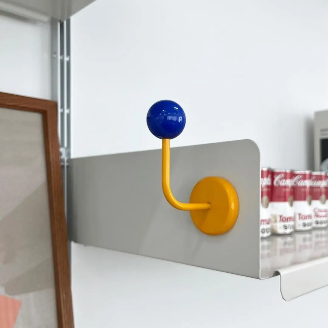 Creative Magnetic Hook, Colorful No-Drill Magnet Stick Hook, Strong Adhesive Decor, Convenient Hanging for Living Room, Kitchen, Bathroom, Door, Fridge