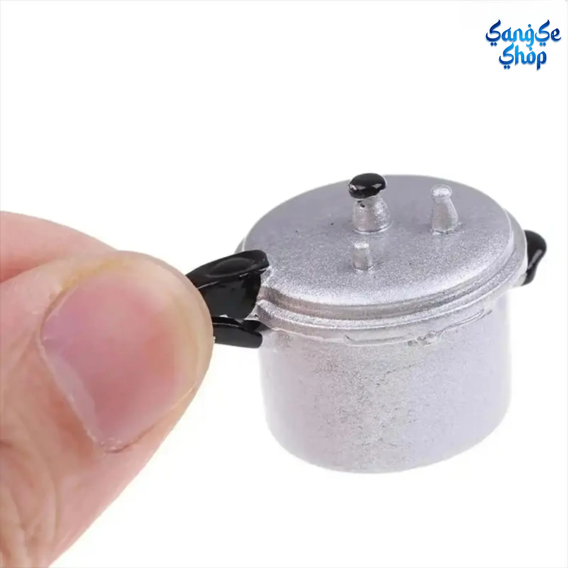 2PCS 1:12 Scale Dollhouse Miniature Pressure Cooker Set - High-Quality Realistic Simulation Kitchen Appliance Charm, Pretend Cooking Utensil, Tiny Accessory for Dollhouse Decor & Creative Gift (Bag Accessory)