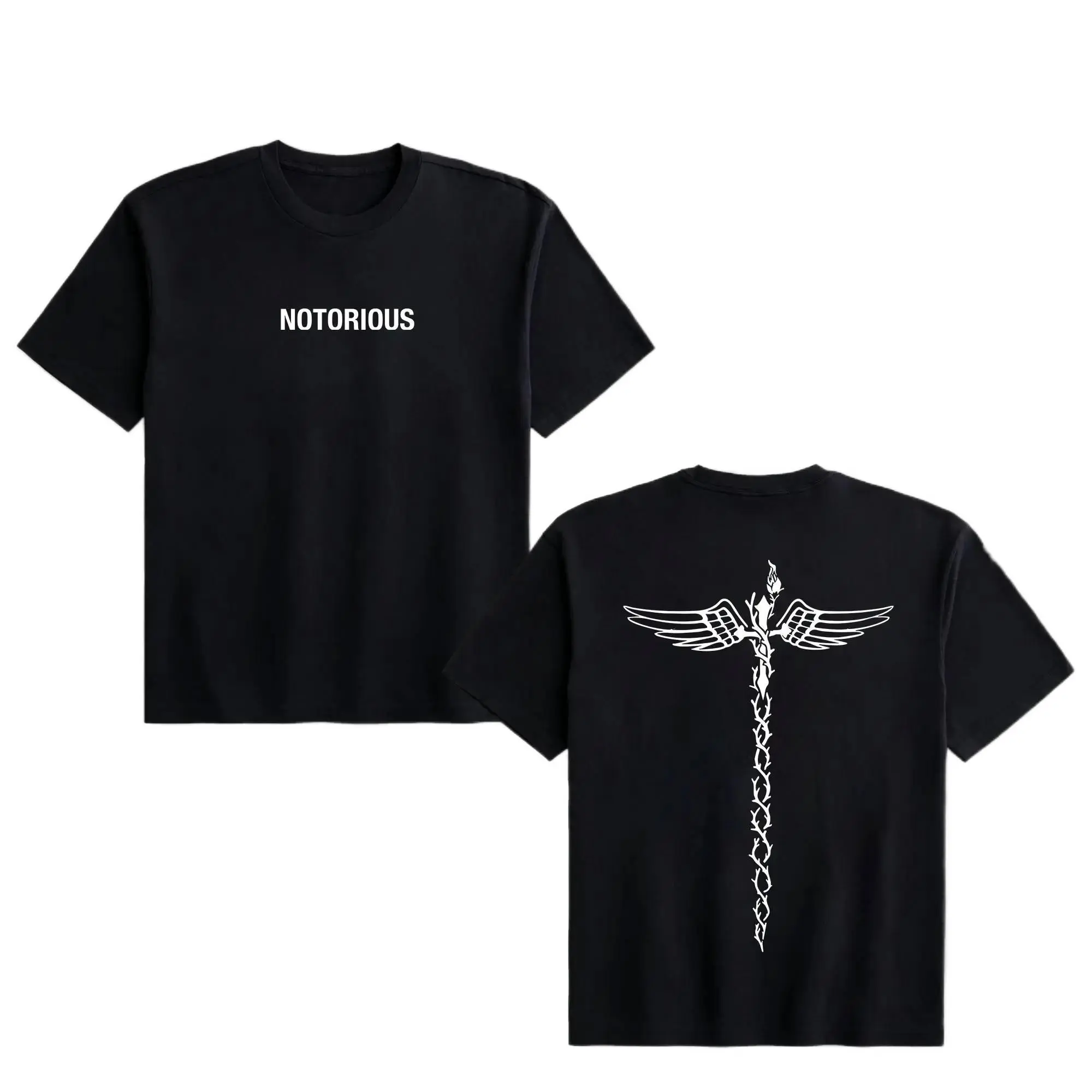 UFC Conor McGregor Notorious Unisex Cotton Crewneck Fashion T-Shirt, Menswear Casual Round Neck Streetwear Soft Sports Apparel for UFC Fans with Graphic Fabric, Casual T-Shirts, Tshirt, Top, Shortsleeve