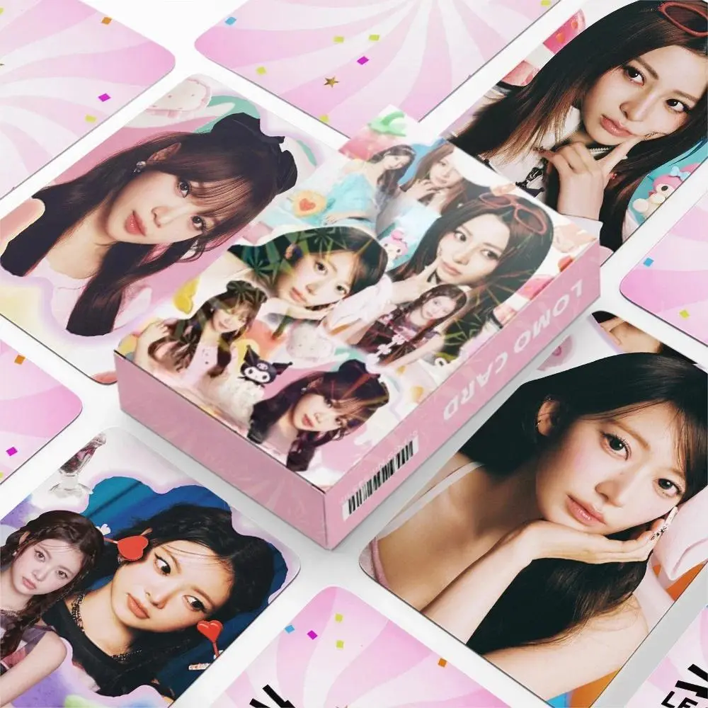 92pcs/set girl group Lomo Card and Stickers SPAGHET High Quality Album Double sided Collection Photo Cards Fan Gifts