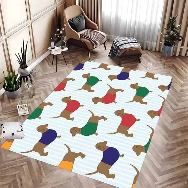 Customised Indoor Floor Mat - Custom Photo Rug, Fade-Resistant, Durable, Available in Large (200x140, 250x180 cm) & Extra Large (300x200 cm) for Personalizing Floors with Memories & Good Vibes #CustomRug #HomeDecor