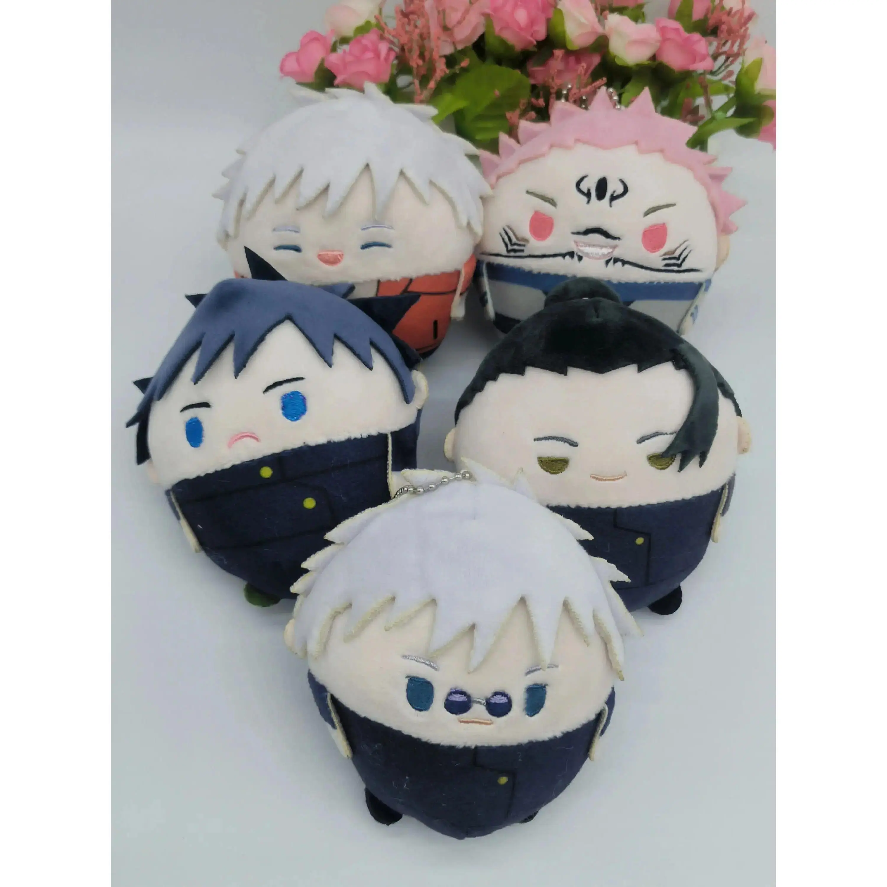 Anime & Manga Plush Push Dolls, 10/22/30cm Jujutsu Kaisen Stuffed Toys for Fans - Satoru Gojo, Itadori Yuji, Fushiguro Megumi, Geto Suguru, Nanami Kento, Mahito Characters