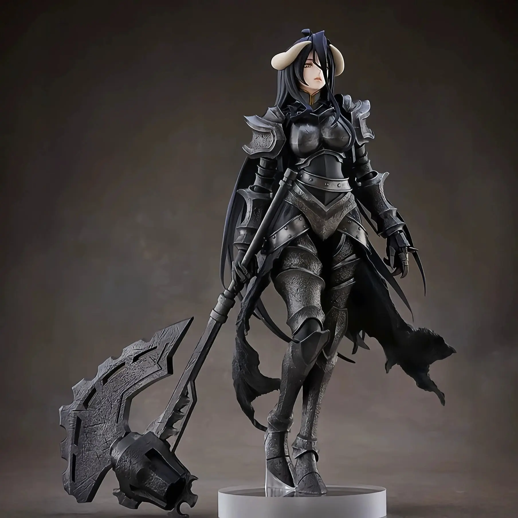 Overlord Yaribed Armor Figure 24cm, Holy Kingdom Battle Axe, Anime Desktop Collectible Model, Perfect Gift for Fans