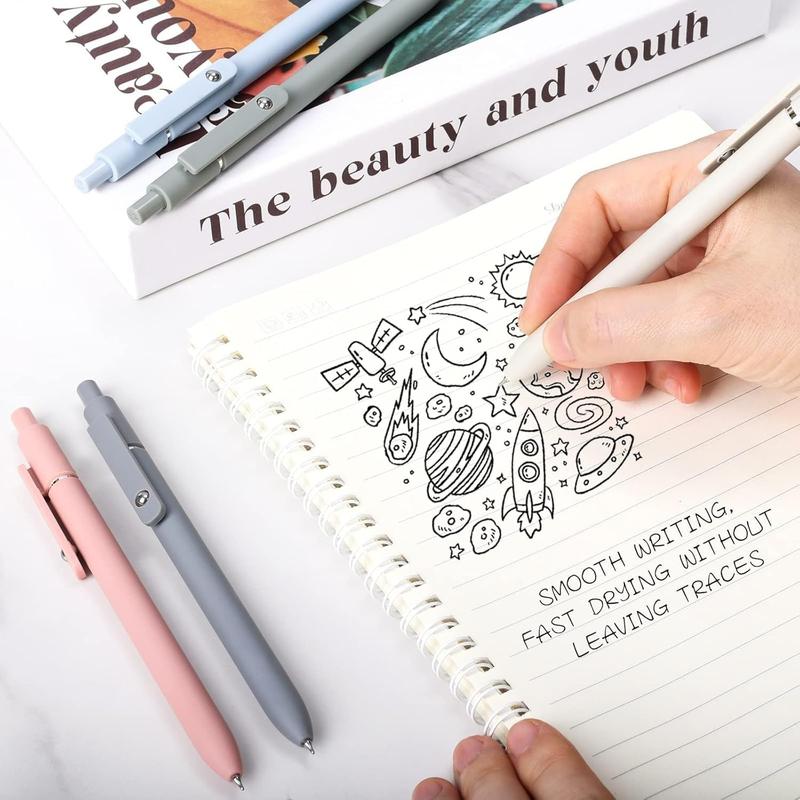 Zenith Zs12 Star Traveler Pens,Dry Quickly, Zennyth Zs12 Startraveler Aurora Accent Gel Ink Pen, Soft Grip Reduce Hand , Zenith Gel Pens Smooth Writing (Retro color)