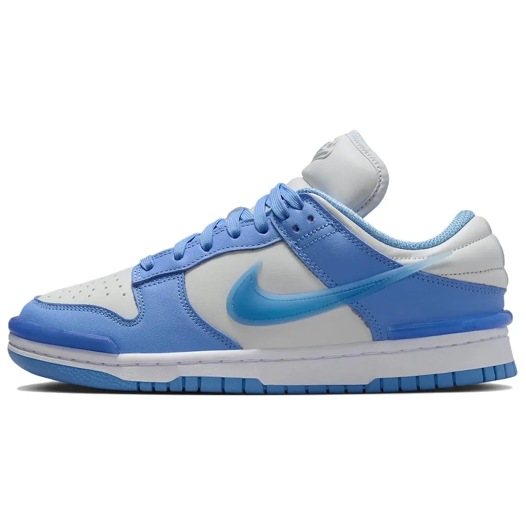 Nike Dunk Twist University Blue Low-Top Women's Sneakers Verifiable, with credentials and supporting global authentication