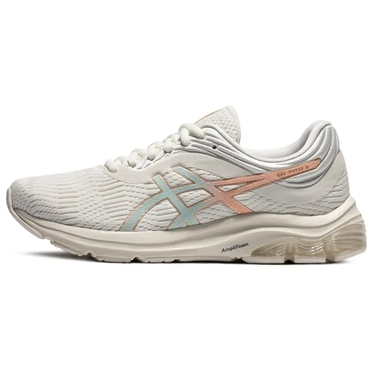 ASICS Gel-Pulse 11 Comfortable Sports Fabric Synthetic Leather Resilient Wear-Resistant Shock Absorbing Low-Top Running Shoes 1012B138-105, Laces Casual Trainers