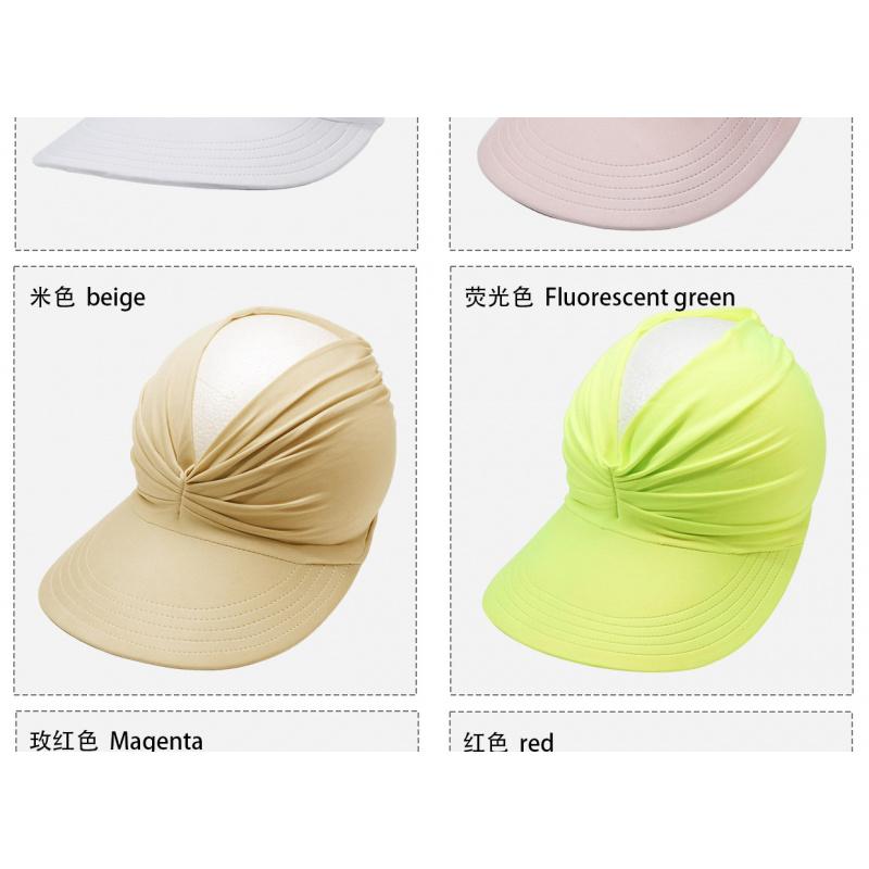 Women's Wide-Brim Sun Hat, Casual Outdoor Beach Sun Hat, Essential for Travel and Beach Parties, Spring and Summer Women's Beach Sun Hat, with Ponytail Hole Design