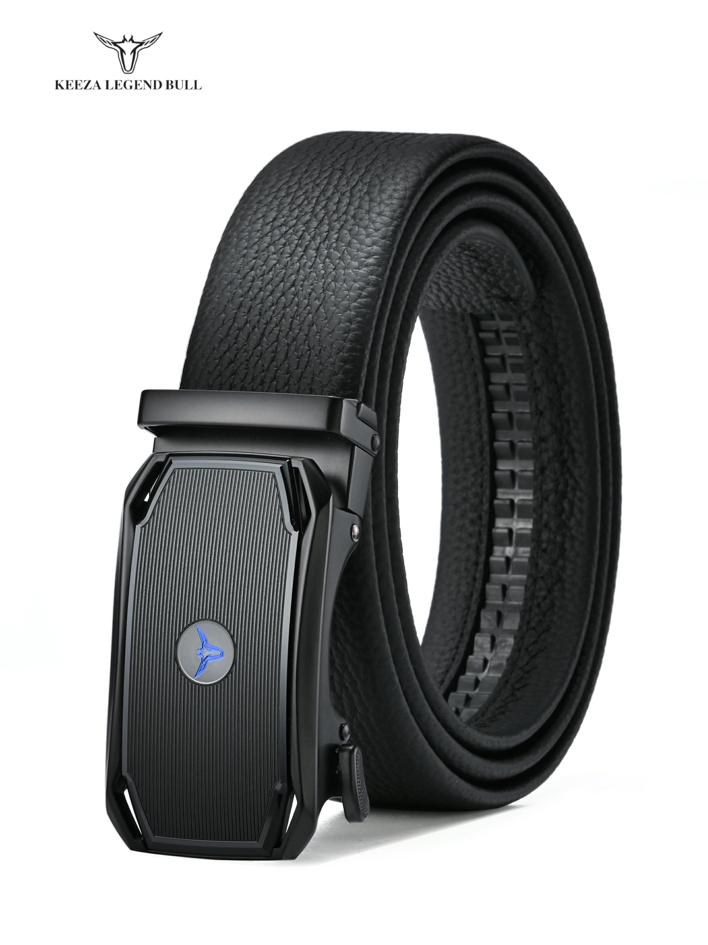Men's Business Fashion Belt, Automatic Buckle Belt, Casual Waistband for Jeans Trousers, Fashion Belt for Party, Daily Clothing Decor, Trendy All-match & Exquisite Belt for Gift