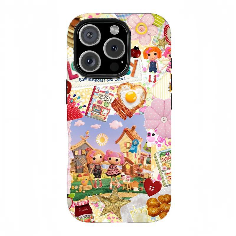 Lalaloopsy Cutecore Phone Case, Kawaii Dollcore Aesthetic, Tough Shockproof Protective Cover, Halloween Christmas Thanksgiving Gift, Compatible with iPhone 11-17 Pro Max/Plus and Samsung Galaxy S23-25 - TikTok Shop Lalaloopsy Cutecore Phone Case, Kawaii Dollcore Aesthetic, Tough Shockproof Protective Cover, Halloween Christmas Thanksgiving Gift, Compatible with iPhone 11-17 Pro Max/Plus and Samsung Galaxy S23-25 - TikTok Shop