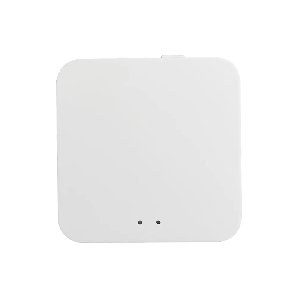 Tuya Smart Home Gateway - Multi-Mode Hub with Zigbee, Bluetooth, 2.4 GHz Wi-Fi, Low Power Design, 3.1x3.1 Inches, Plug-and-Play, Remote Control via Tuya Smart App, Voice Control, 24-Hour Monitoring, Local Automations, Residential Indoor Use, Compact