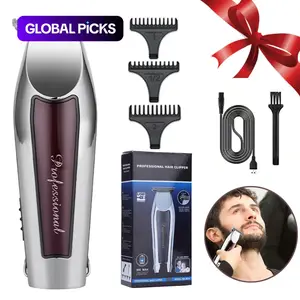 Cordless Mini Hair Clipper for Men, 1 Set Rechargeable Hair Trimmer, Portable Hair Clipper for Home & Travel, Winter & New Year Gift, Gift Set, Valentine's Day Gift for Men, Rechargeable Clippers