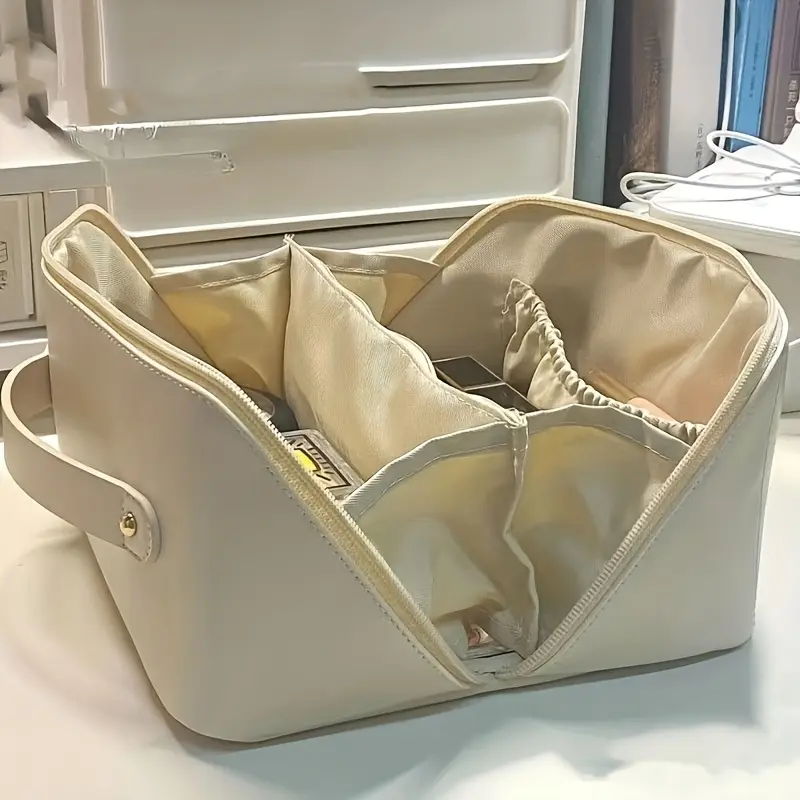Travel Makeup Bag, Versatile Cosmetic Organizer, Ideal Gift for Bridesmaid, Single Party, Girlfriend, Wife, Boyfriend, Friend