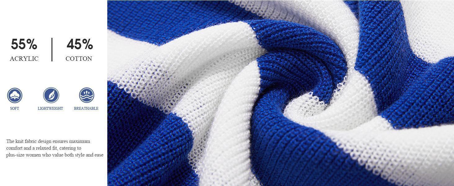 【XL-5XL】Imily Bela Curve Womens Plus Size Lounge Sets Striped Knit 2 Piece Sweater Set Long Sleeve Tops and Shorts Oversized Outfits 【XL-5XL】Imily Bela Curve Womens Plus Size Lounge Sets Striped Knit 2 Piece Sweater Set Long Sleeve Tops and Shorts Oversized Outfits