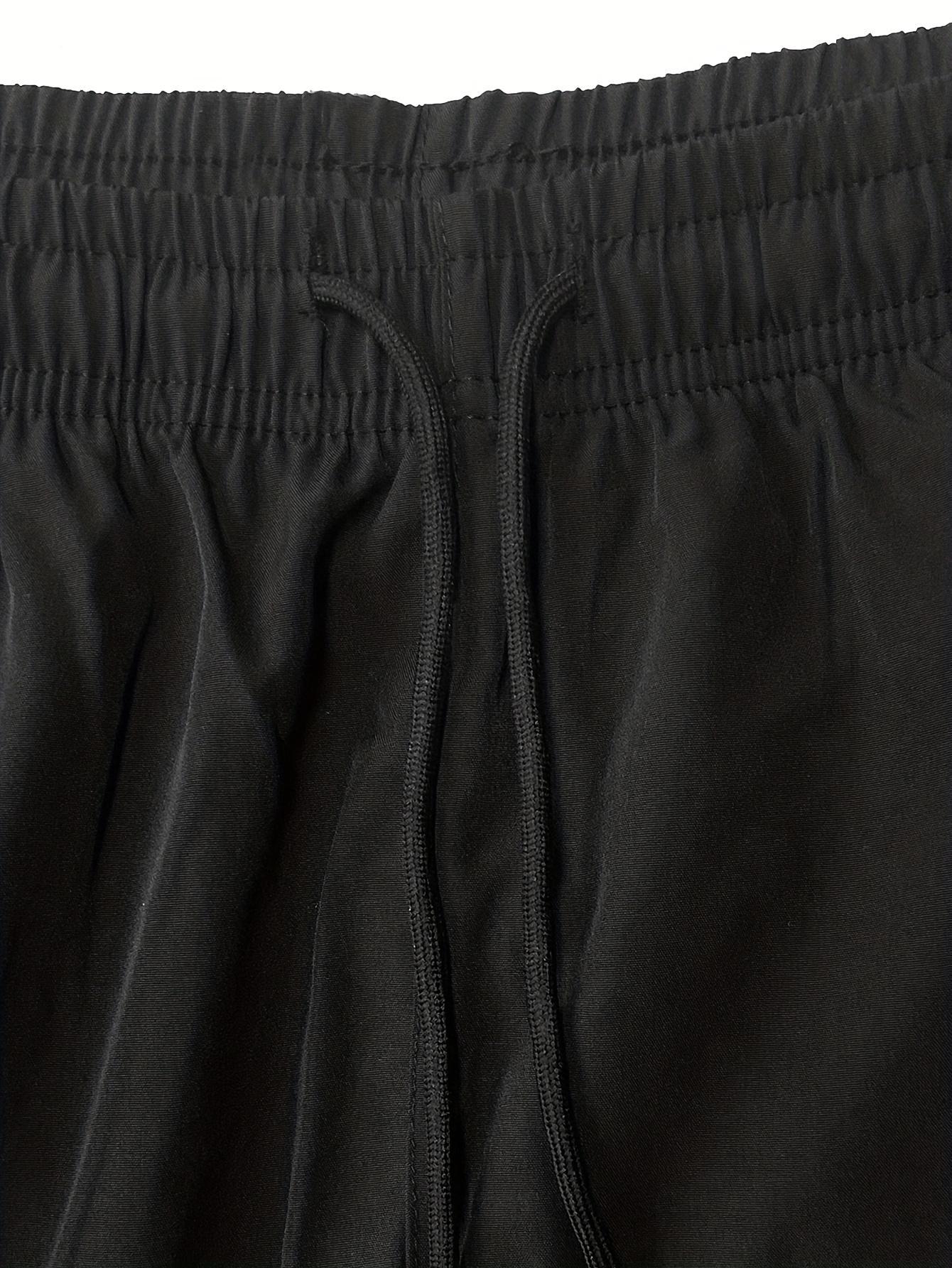 Women's multi pocket zipper workwear straight leg casual pants Drawstring elastic waist outdoor fitness pants Multi colored versatile functional straight leg pants for daily commuting