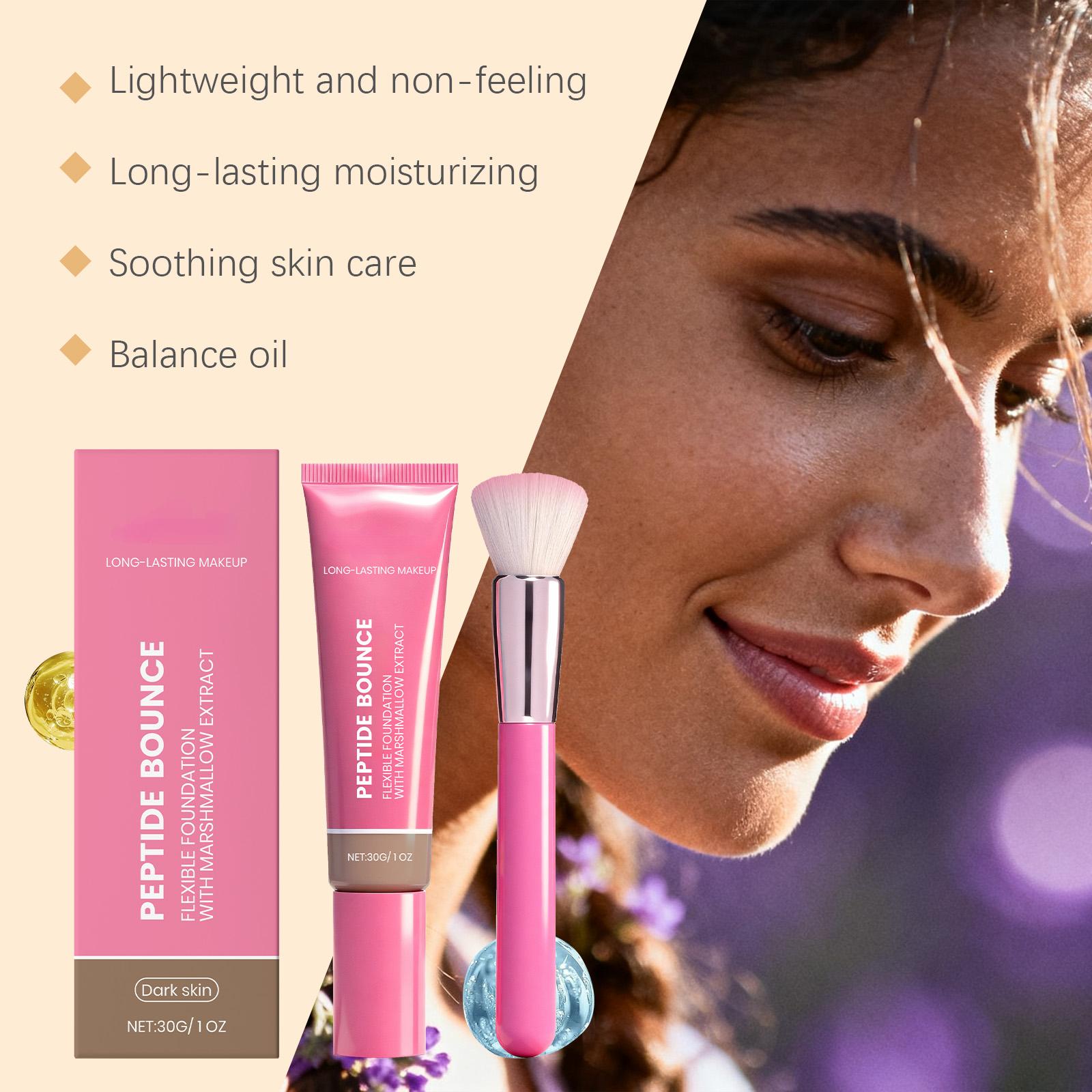zephoco This Light And Long-Lasting Foundation For Dark Skin Tones Moisturizes, Nourishes And Brightens The Skin, Creating A Matte And Clear Makeup Look