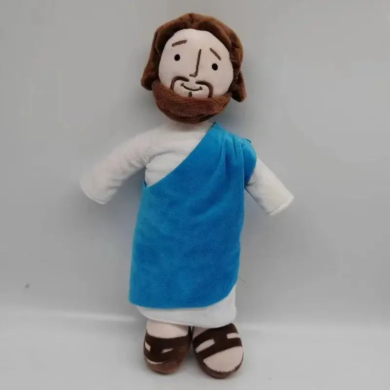 32cm simulation new Arab stuffed plush toy figurine, cartoon anime cute doll, Jesus praying to God home decoration