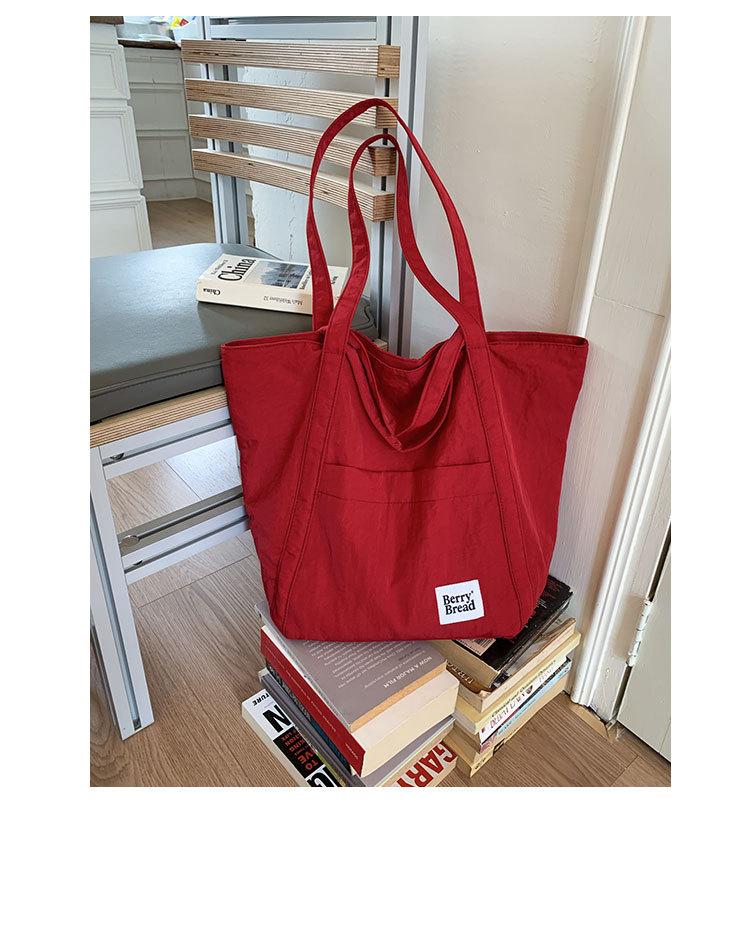 Textured Fashionable Tote Bag Casual and Lightweight Handle Bag Perfect for Shopping and Versatile Across The Shoulder Bag