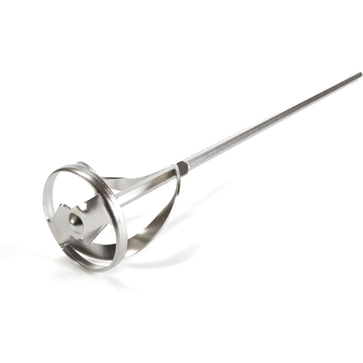 Stainless Steel  Grade Mixer Drill Attachment - Safe for Bulk Brewing, Batter, Coffee, , , Mashed Potatoes -  Safe for Mixing in 1 to 5 gallons