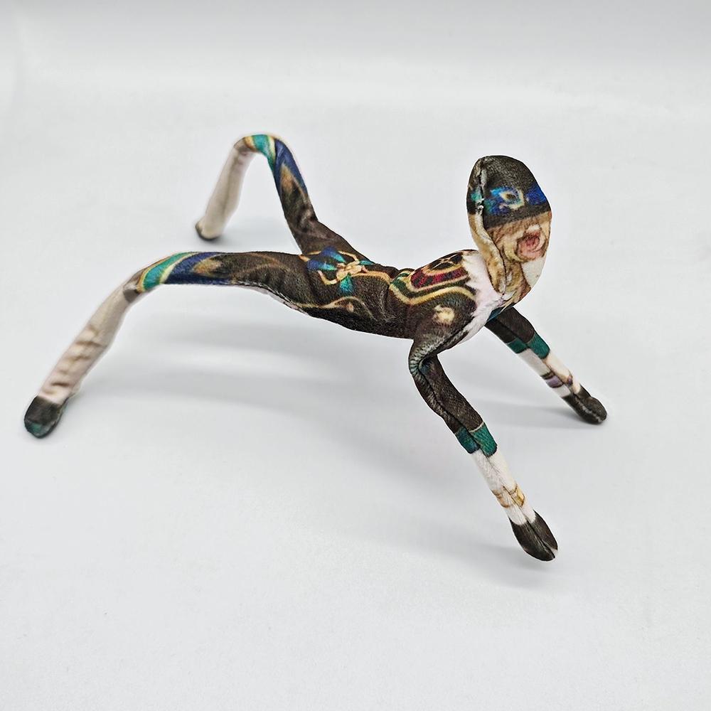 Game Honkai Star Rail Aventurine Blade Boothill Robin Cosplay Doll Plush Stuffed Flexible Iron Wire Abstract Figure Dolls Gifts