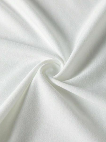 Women's Knitted Round Neck Drop Shoulder Sleeve T-Shirt, Fashion Casual Asymmetrical Criss Cross Back Tie Top, Spring & Fall Wear